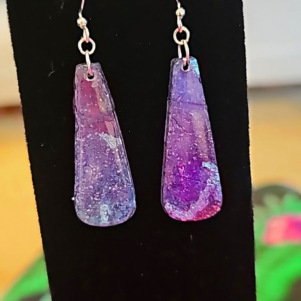 Polymer clay earrings